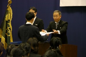 卒業式３